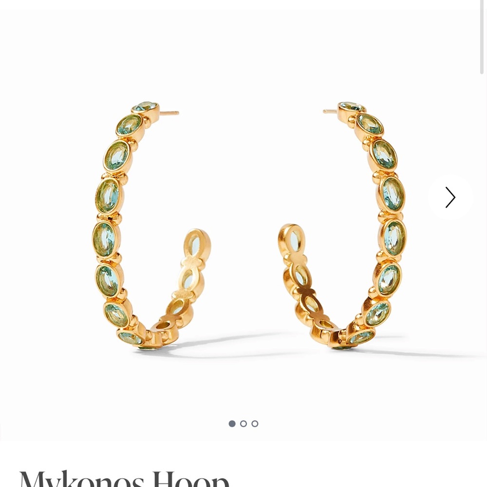 NWOT Julie Vos Mykonos Hoop.